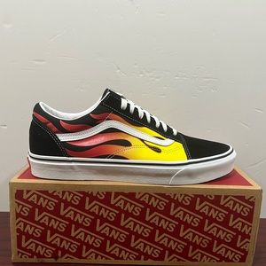 Vans, Old Skool, VN0A38G1PHN, Flames